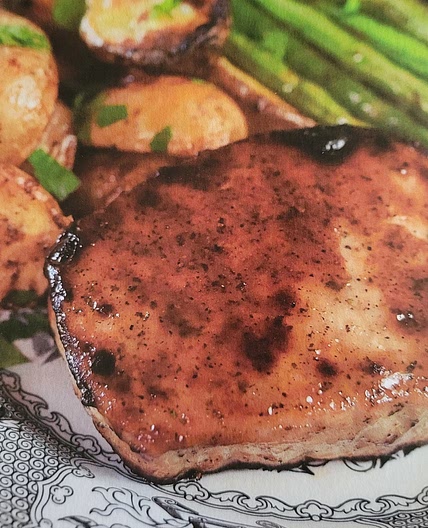 Ranch Pork Chop Sheet Pan Dinner