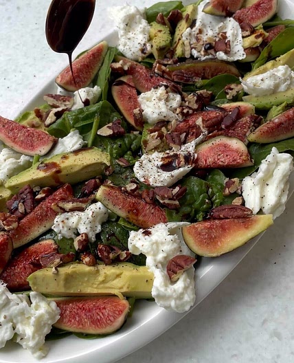 Fig and Mozzarella Salad — katfewd