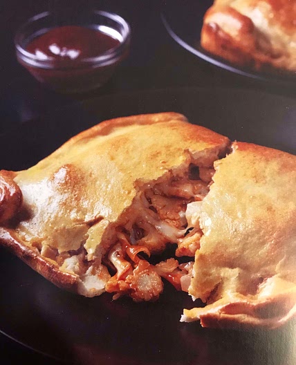 Barbecue Cauliflower Calzones