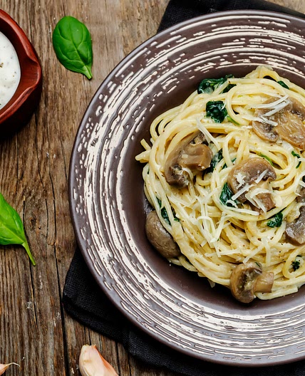 Creamy Spinach Chicken Pasta