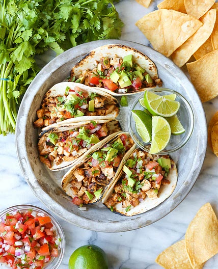 Chicken tacos