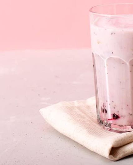 Banana-Blueberry-Soy Smoothie