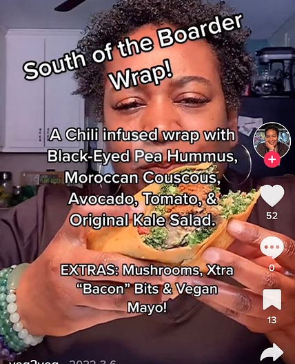 southern girl kale wrap