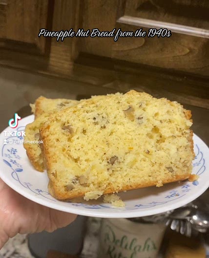 Pineapple Nut Bread 