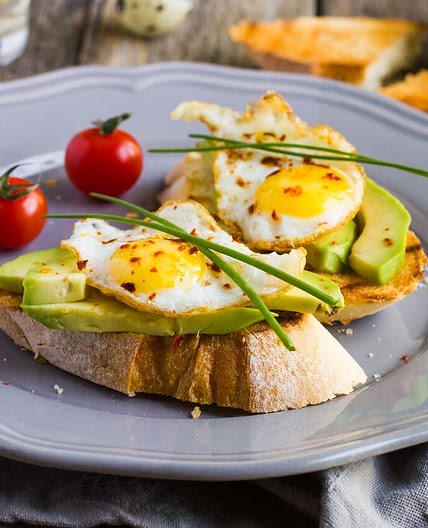 Avocado Toast W/ Fried Eggs