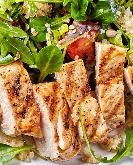 Chicken Fajitas Salad