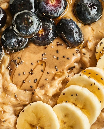 Non-nut butter oats 🍌