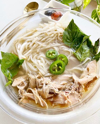 Easy Chicken Pho ( Pho Ga)  | 닭 쌀국수