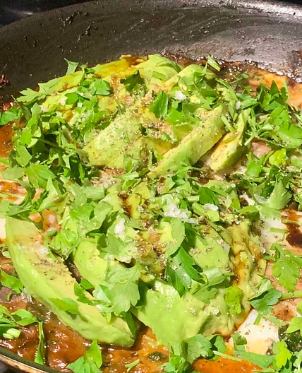 Shakshuka with Avocado