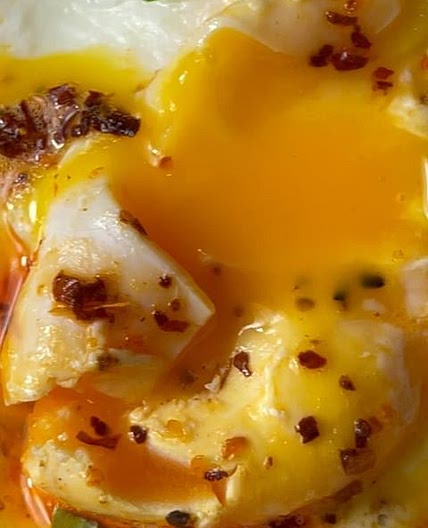 ⭐️⭐️CILBIR TURKISH EGG⭐️⭐️ —— 🌟1/2 cup Greek Yoghurt 🌟2 Eggs 🌟1/2 Tsp garlic minced 🌟Salt for taste 🌟1/4 Tsp crushed chilli flakes 🌟1 Tbsp Butter 🌟1/2 Tsp lemon juice. 🌟Chopped coriander for garnish 🌟1 Tbsp vinegar ———— Directions: To poach the eg