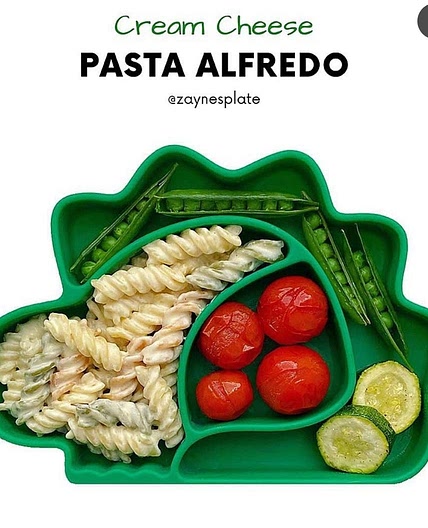 Cream cheese pasta alfredo