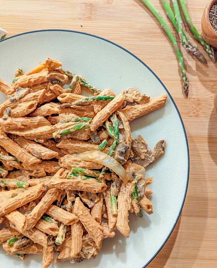 Creamy Sundried Tomato Veggie Pasta