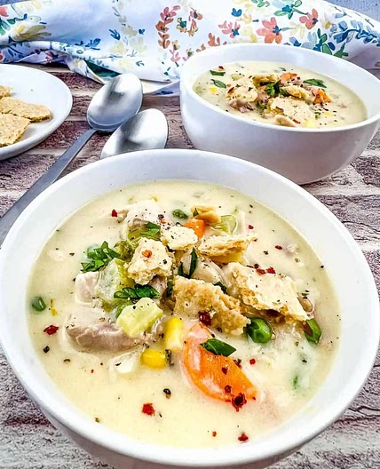 Turkey Pot Pie Soup