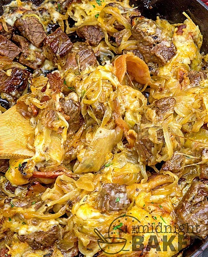 Cheesy Steak Bites