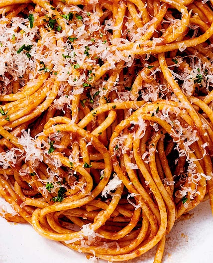 Caramelized Tomato Paste Pasta