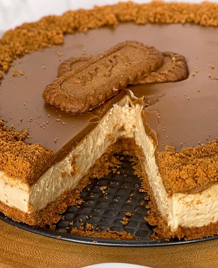 No bake lotus biscoff cheesecake
