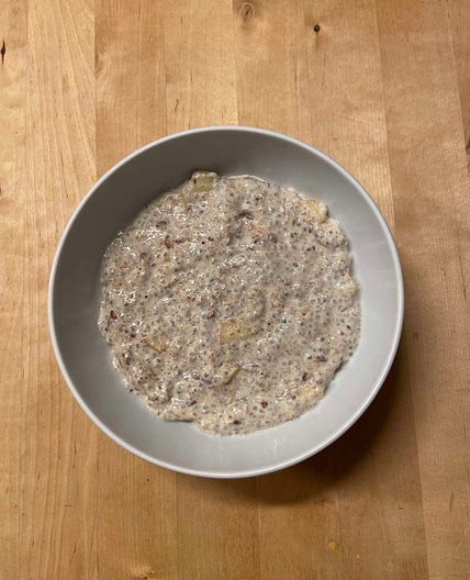 high protein/high fibre porridge