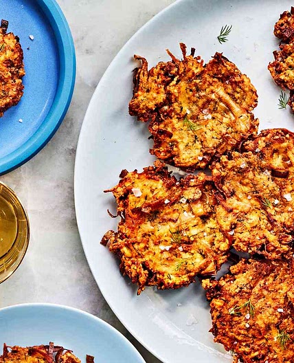 Potato-Parsnip Latkes