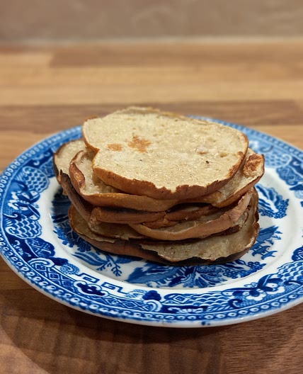 Chocolate Apple Pancakes