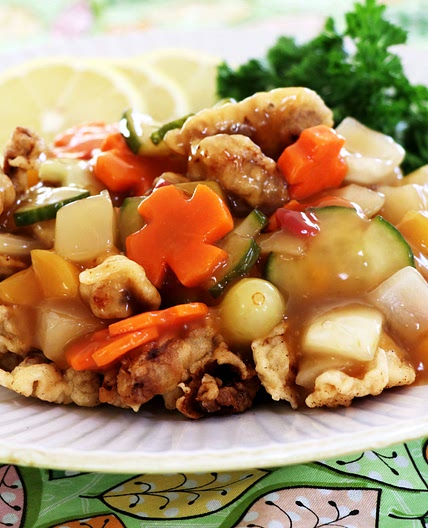 Deep Fried Beef with Sweet and Sour Sauce (탕수육, TangSuYuk) | Aeri's Kitchen