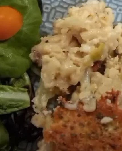 Chorizo,steak and cauliflower mac and cheese