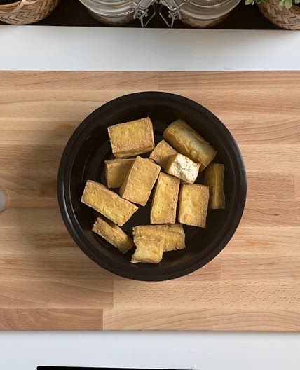 Crispy Air Fried Tofu