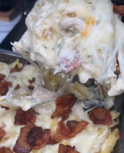 Chicken Bacon Ranch Casserole