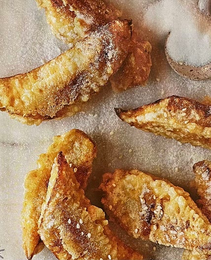 Pisang goreng wijen
