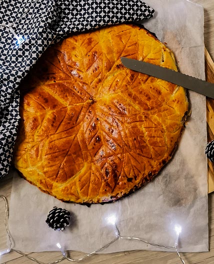 Galette des rois à la frangipane