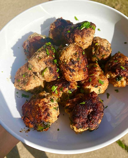 Spinach and Feta Turkey Meatballs