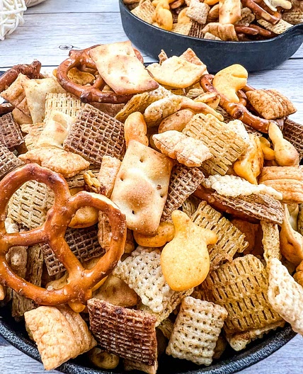Smoked Chex Mix