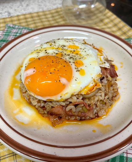 Easy Chili Oil Garlic Fried Rice