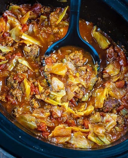 Optavia Unstuffed Cabbage Roll Soup ⬇️