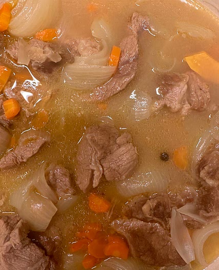 Swedish beef with allspice
