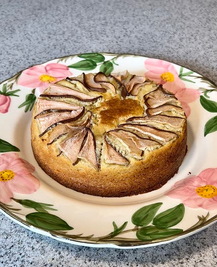 Almond & Pear Olive Oil Cake