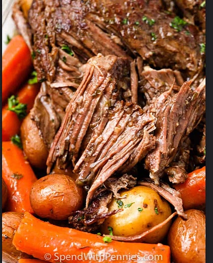 Red wine pot roast 