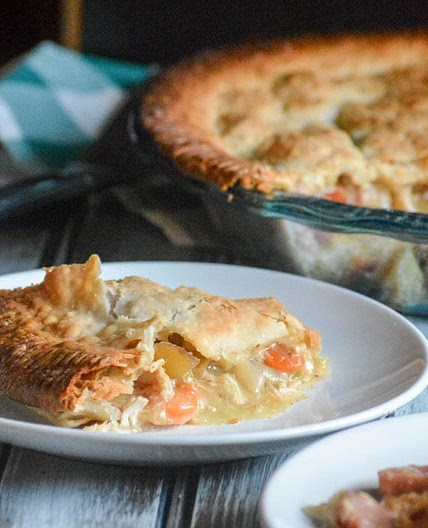 Smoked Sausage & Chicken Creole Pot Pie