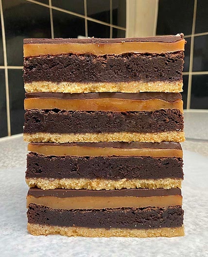 Twix Brownies
