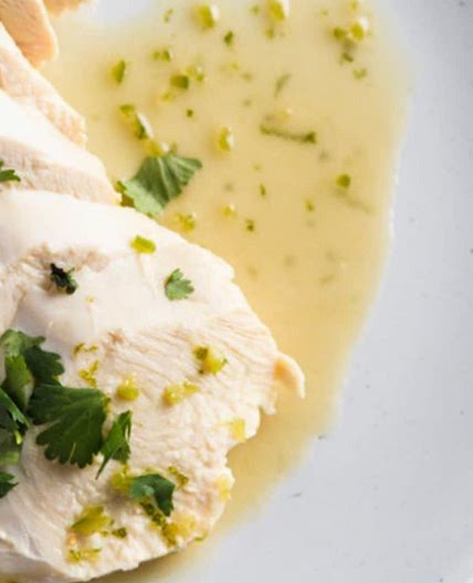 Coconut & Lemongrass Poached Chicken