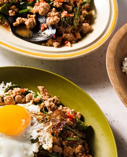 Thai Stir Fry Pork 