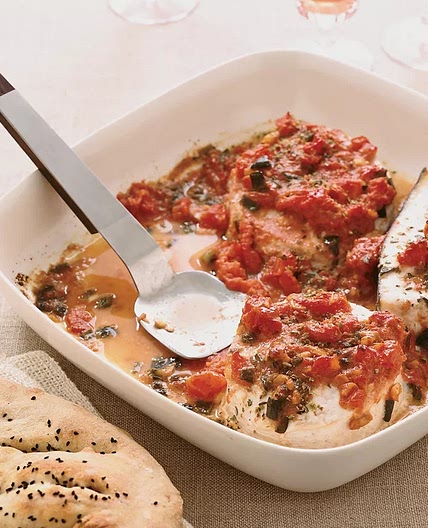 Swordfish in Creamy Tomato Sauce