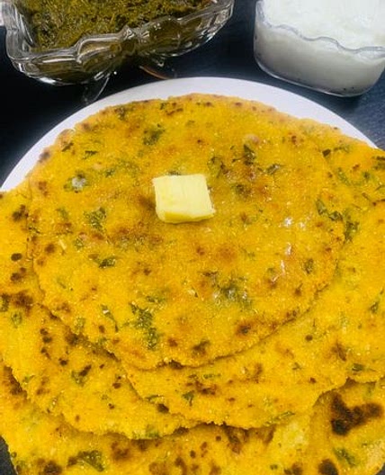 Spiced Makki ki Roti