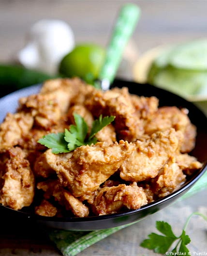 Poulet aux cacahuètes