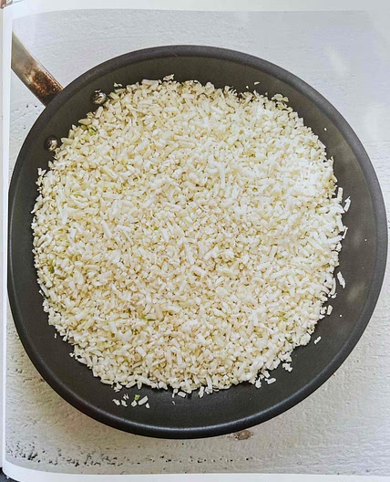 Fresh Cauliflower Rice - the Defined Dish cookbook