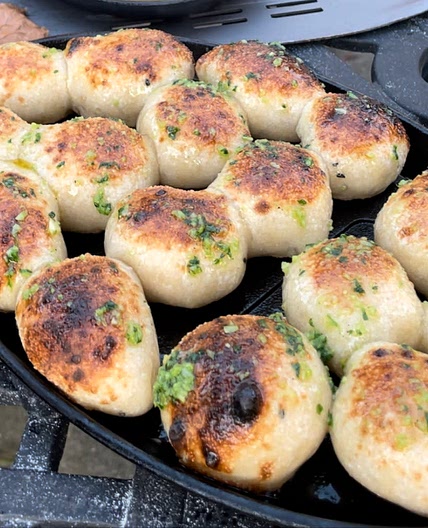 Garlic Naan Doughballs