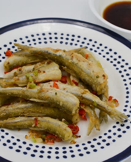 Salt and Pepper Fried Smelts