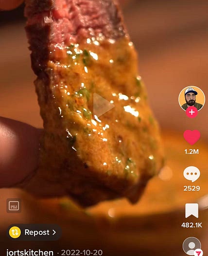 Cowboy butter steak sauce
