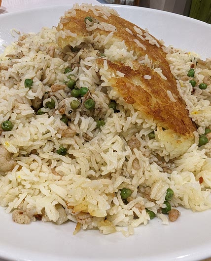 Spicy Prawn Rice (Maygoo Polow)