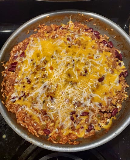 Beef fajita skillet