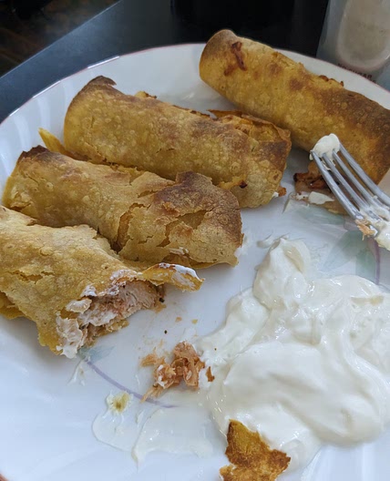 Baked Chicken Taquitos